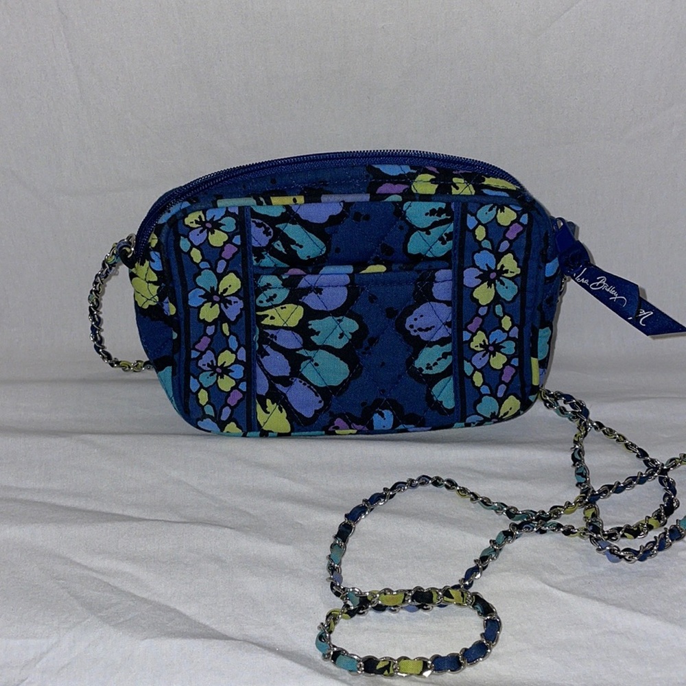Indigo Pop Vera Bradley satchel